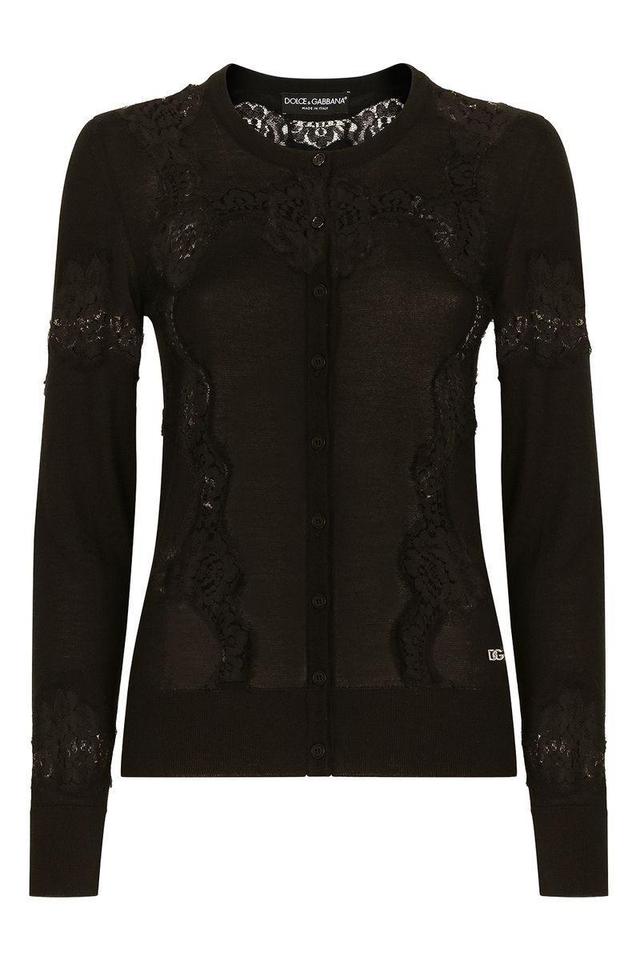 DOLCE & GABBANA Sweaters In Black Product Image