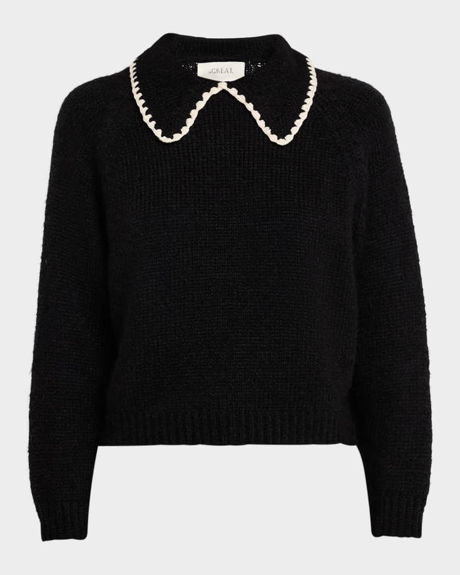 The Crochet Collar Pullover product image