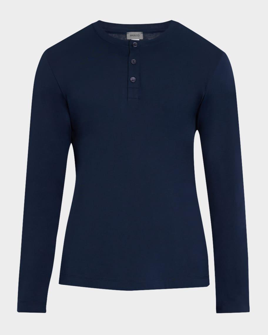 Mens Living Henley T-Shirt Product Image