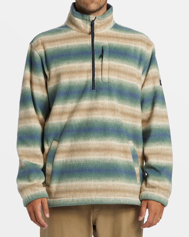 Boundary Polar Fleece Half Zip Pullover - Dune Male Product Image