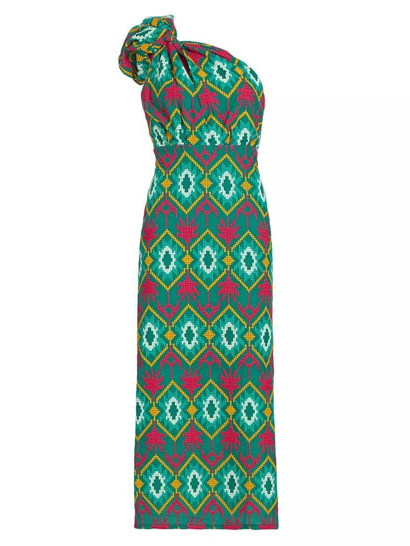 Tropical Carisma Midi-Dress Product Image