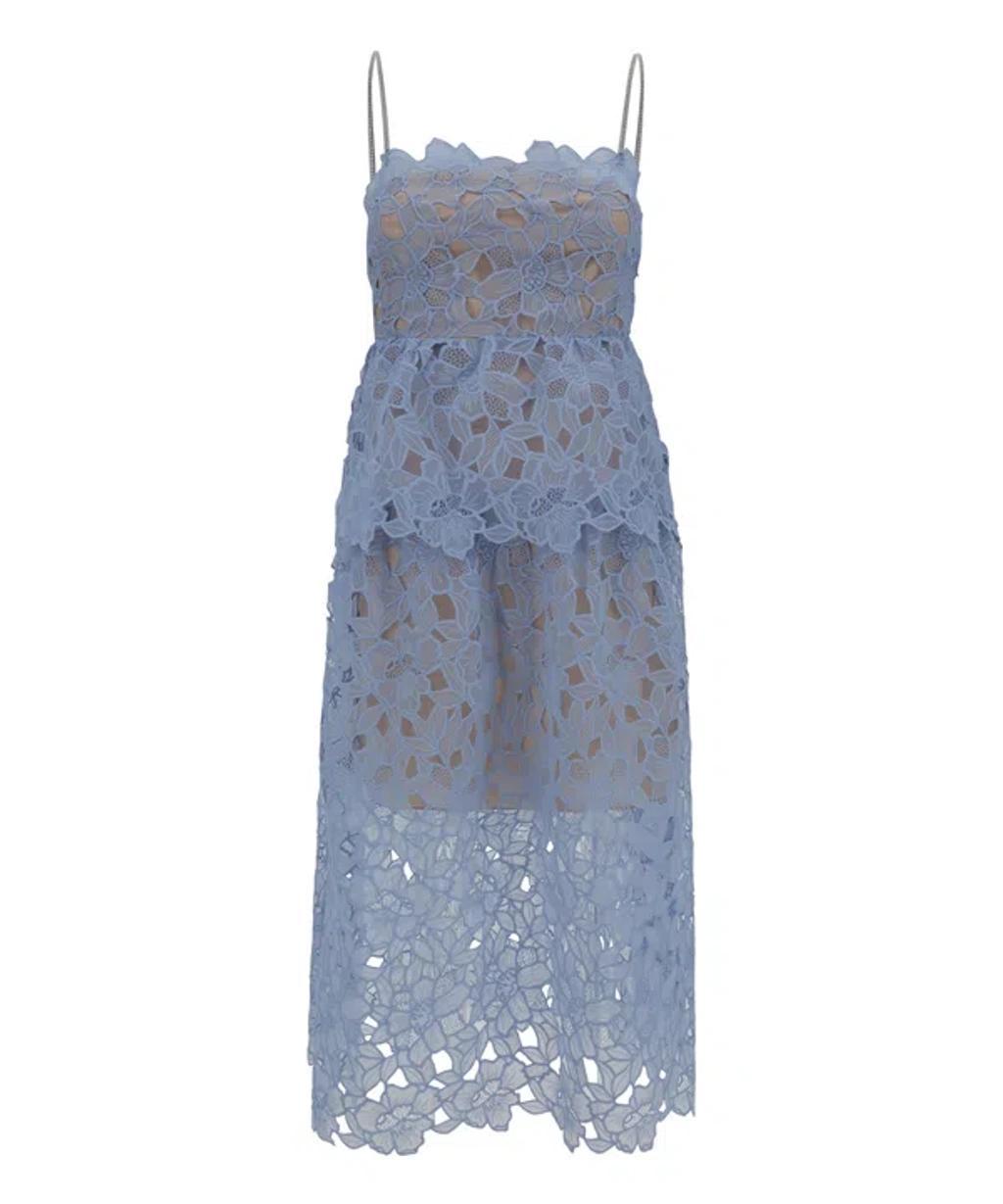 Midi Dress In Lightblue Product Image