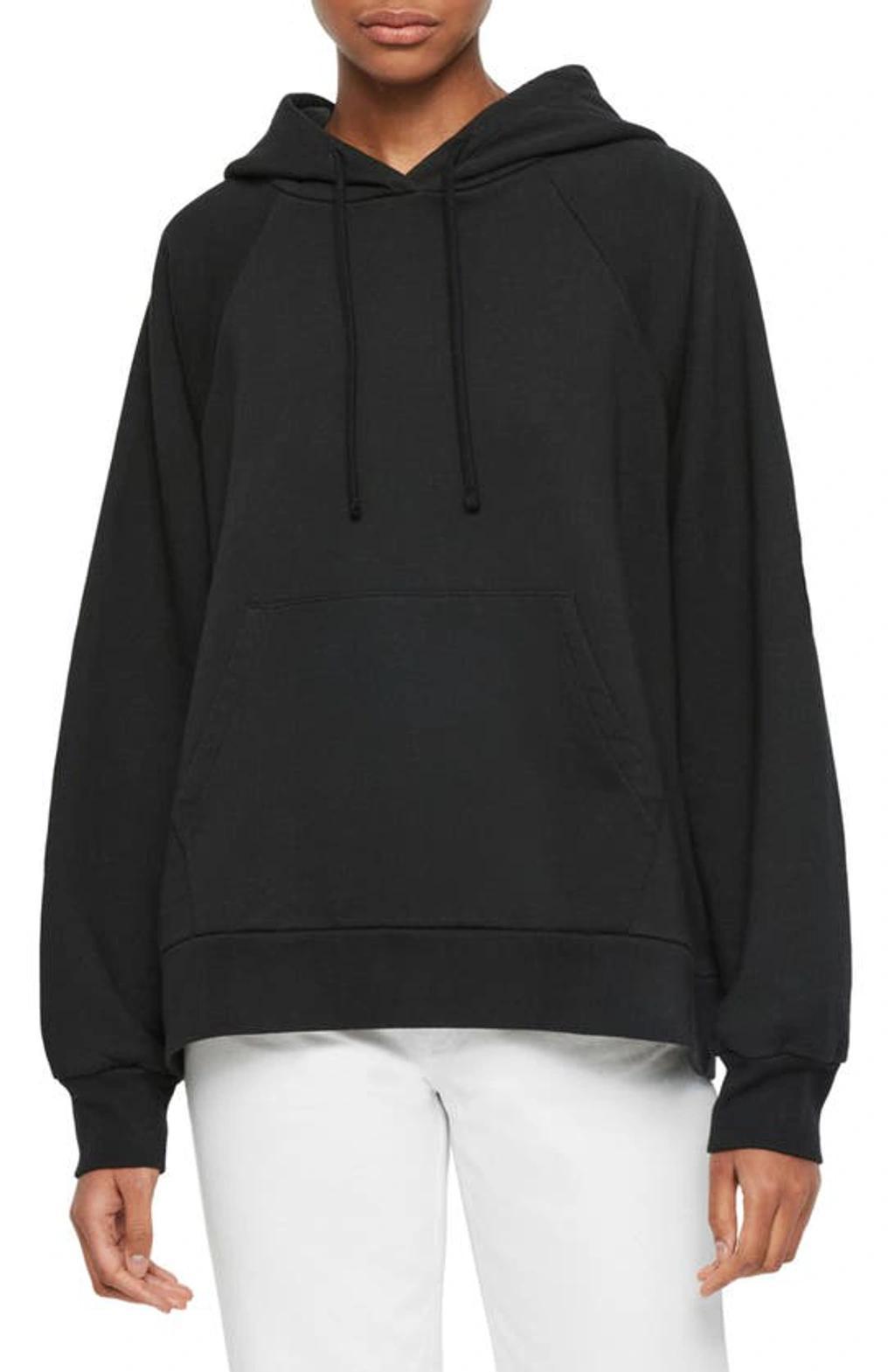 Talon Logo Hooded Sweatshirt In Washed Black Product Image