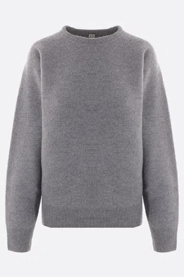 Toteme Sweaters In Grey Product Image