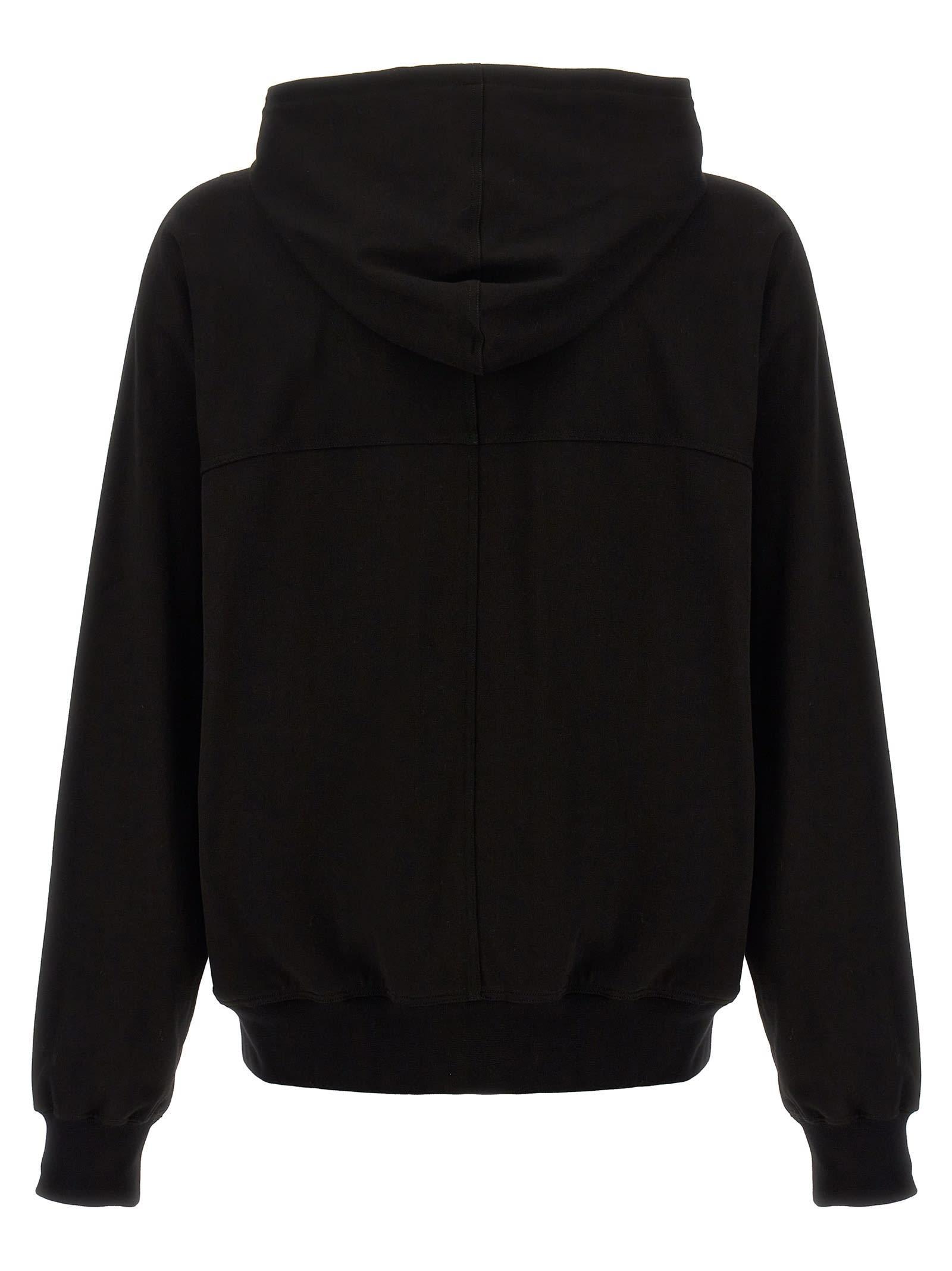 Windbreaker Hoodie In Black Product Image