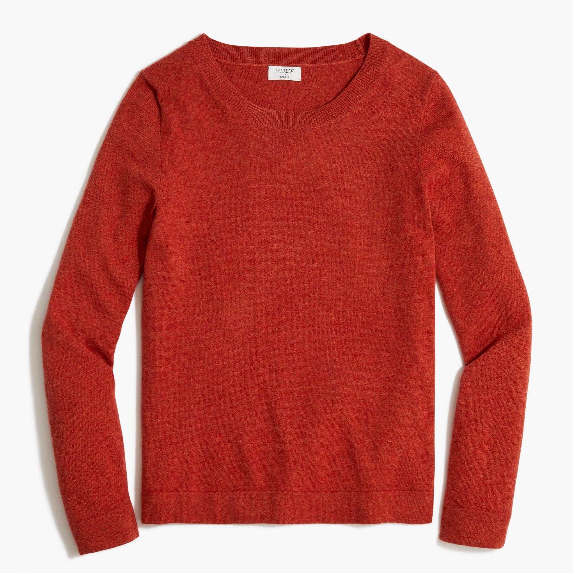 Cotton-wool blend Teddie sweater Product Image