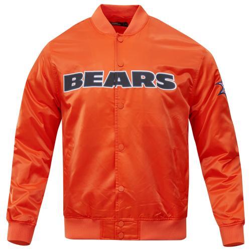 Pro Standard Mens Bears Big Logo Satin Jacket Product Image