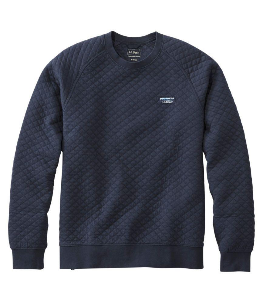 
                            Men's Quilted Sweatshirt, Crewneck
                         Product Image