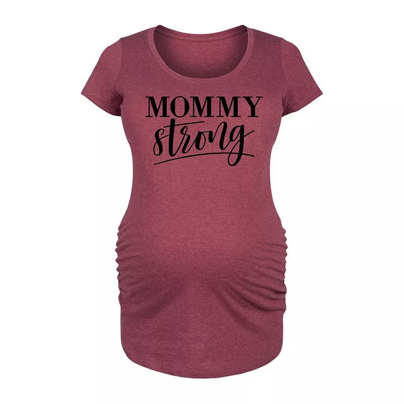 Disneys Minnie Mouse Maternity Simple Graphic Tee, Womens Product Image