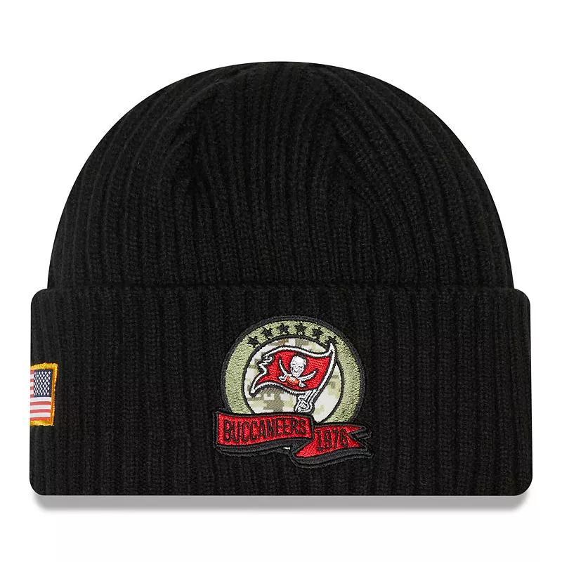 Mens New Era Tampa Bay Buccaneers 2022 Salute To Service Knit Hat Product Image