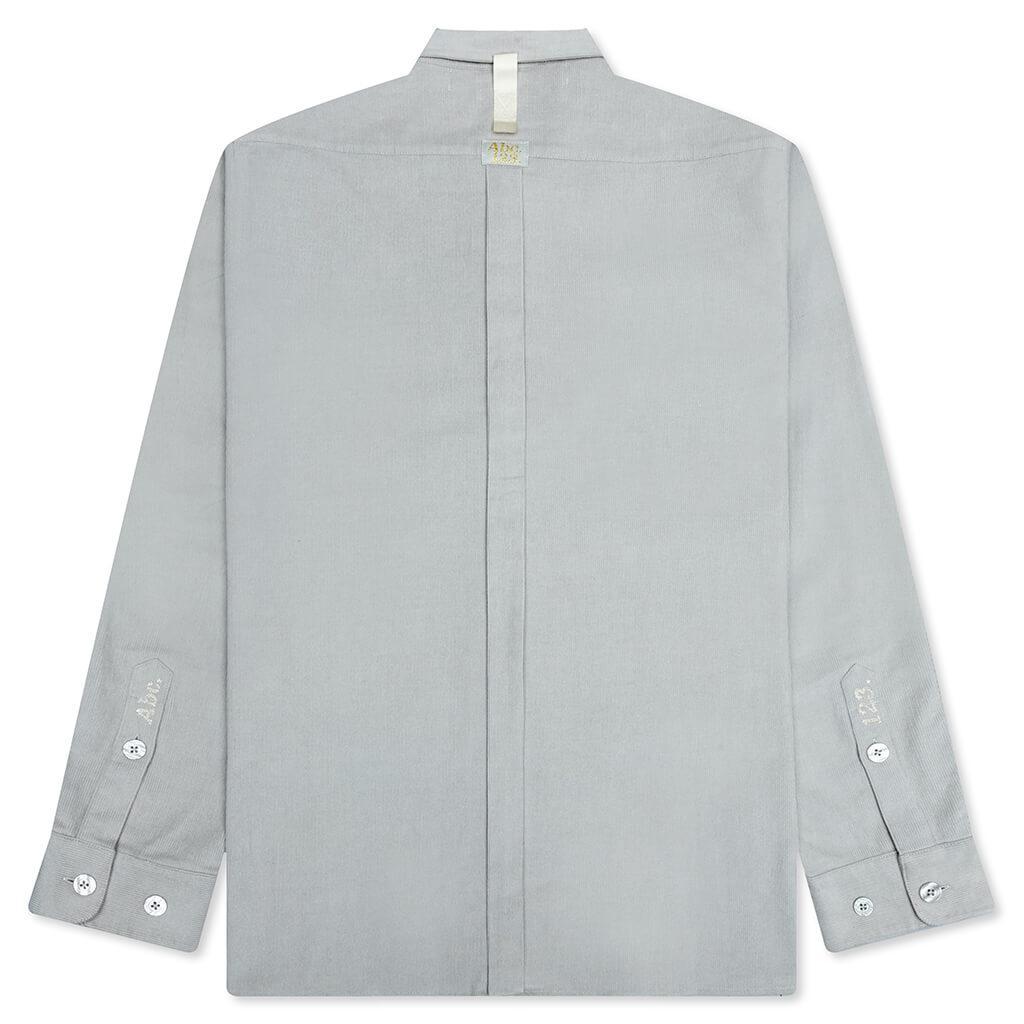 Corduroy Studio Work Shirt - Jasper Grey Male Product Image