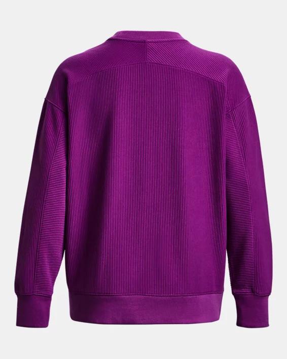 Women's UA Ottoman Fleece Crew Product Image