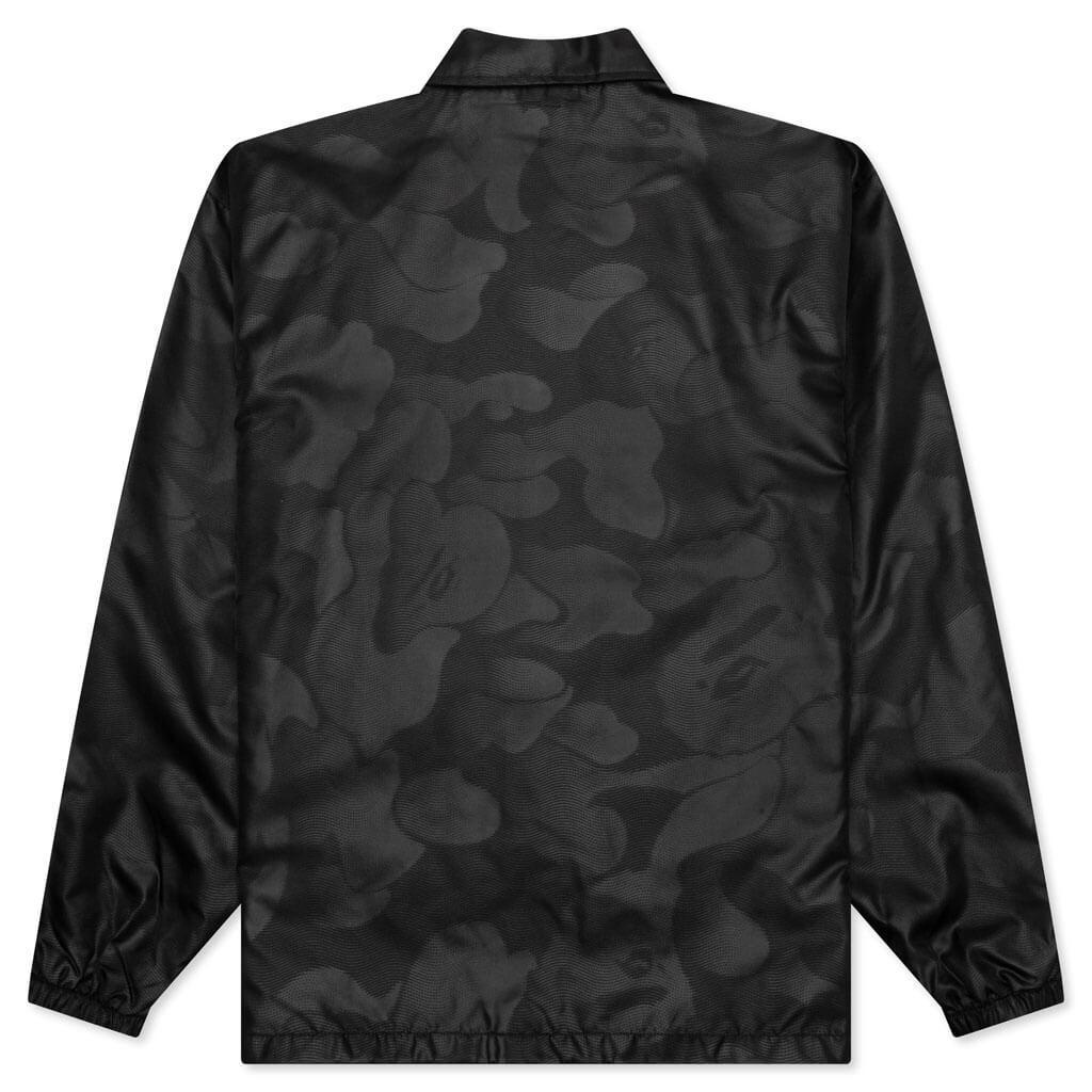 Ink Camo Coach Jacket - Black Male Product Image