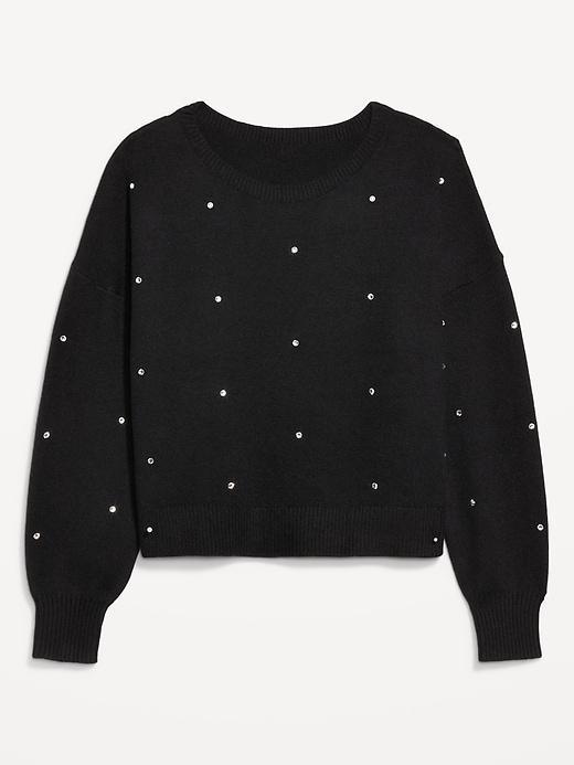 SoSoft Embellished Sweater Product Image