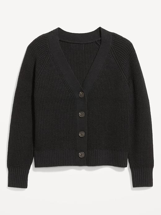 Shaker-Stitch Cardigan Product Image