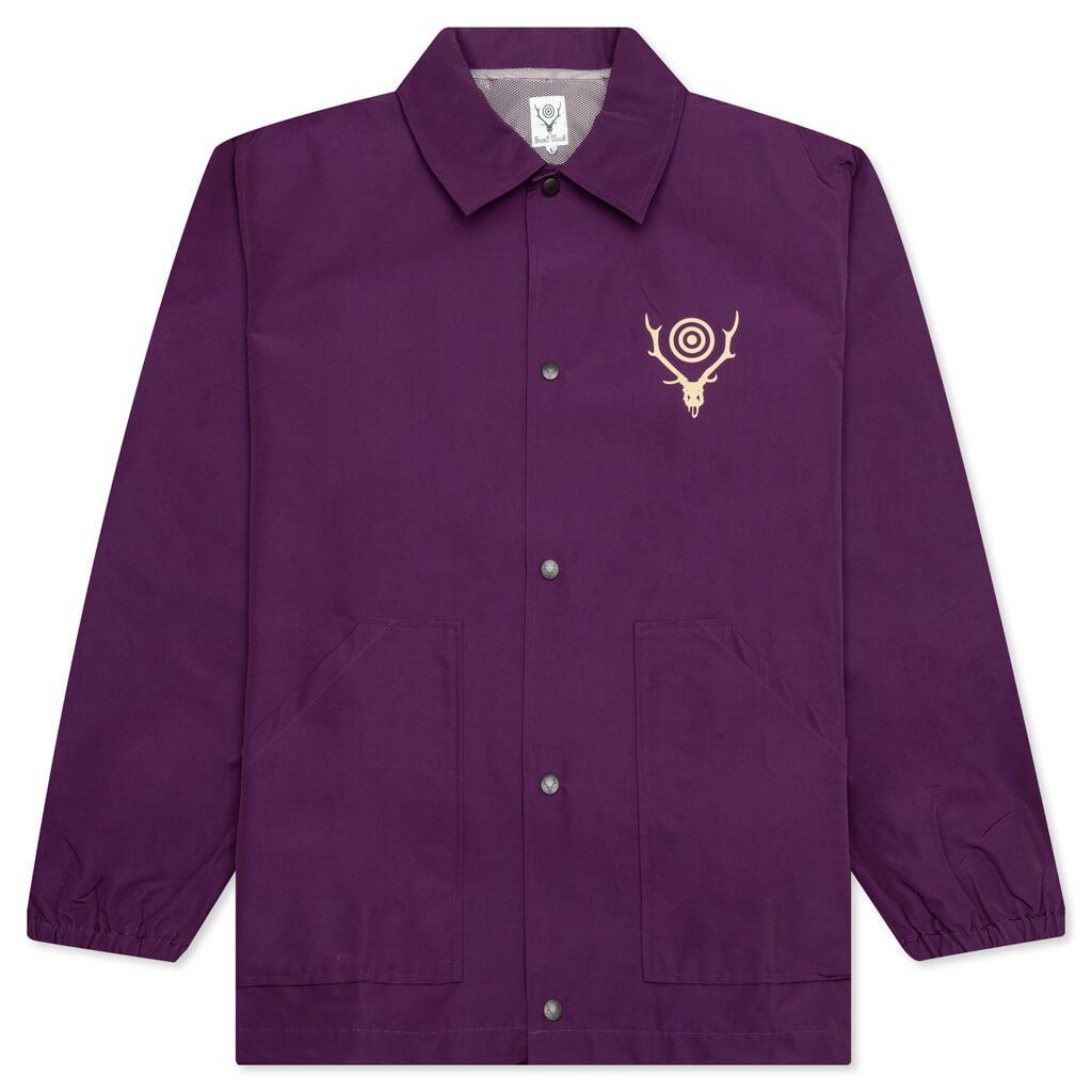 Coach Jacket - Purple Male Product Image