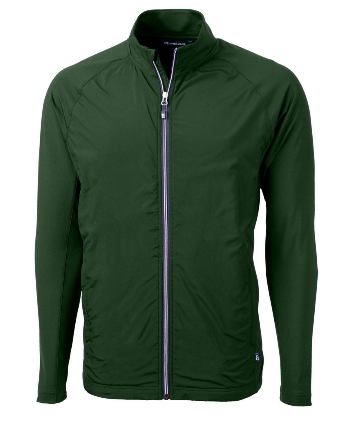 Cutter & Buck Adapt Eco Knit Hybrid Recycled Mens Full Zip Jacket Product Image