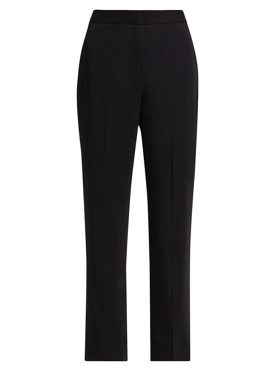 Womens Blair Crepe Straight-Leg Pants product image