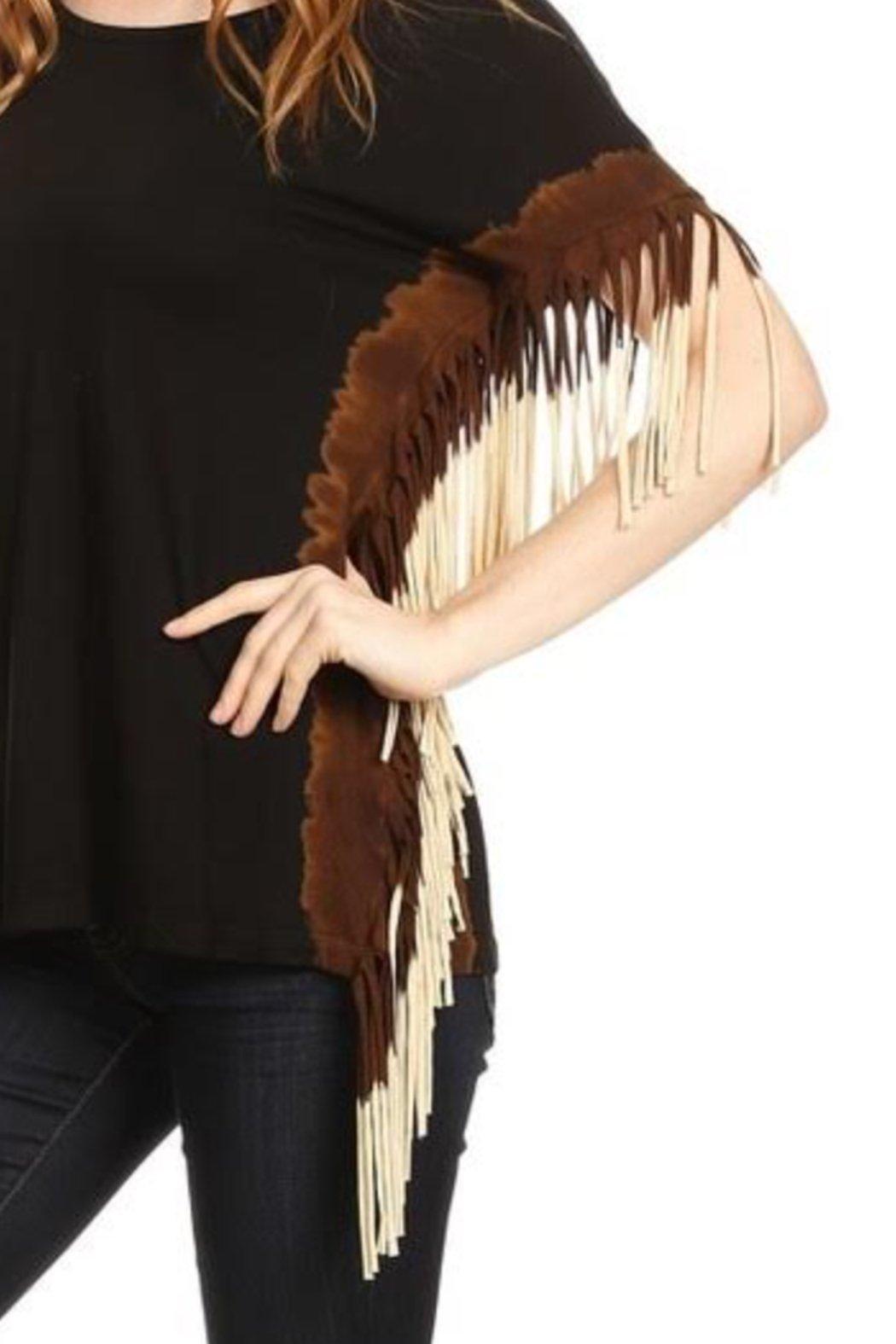 Dip Dye Fringe Top Product Image