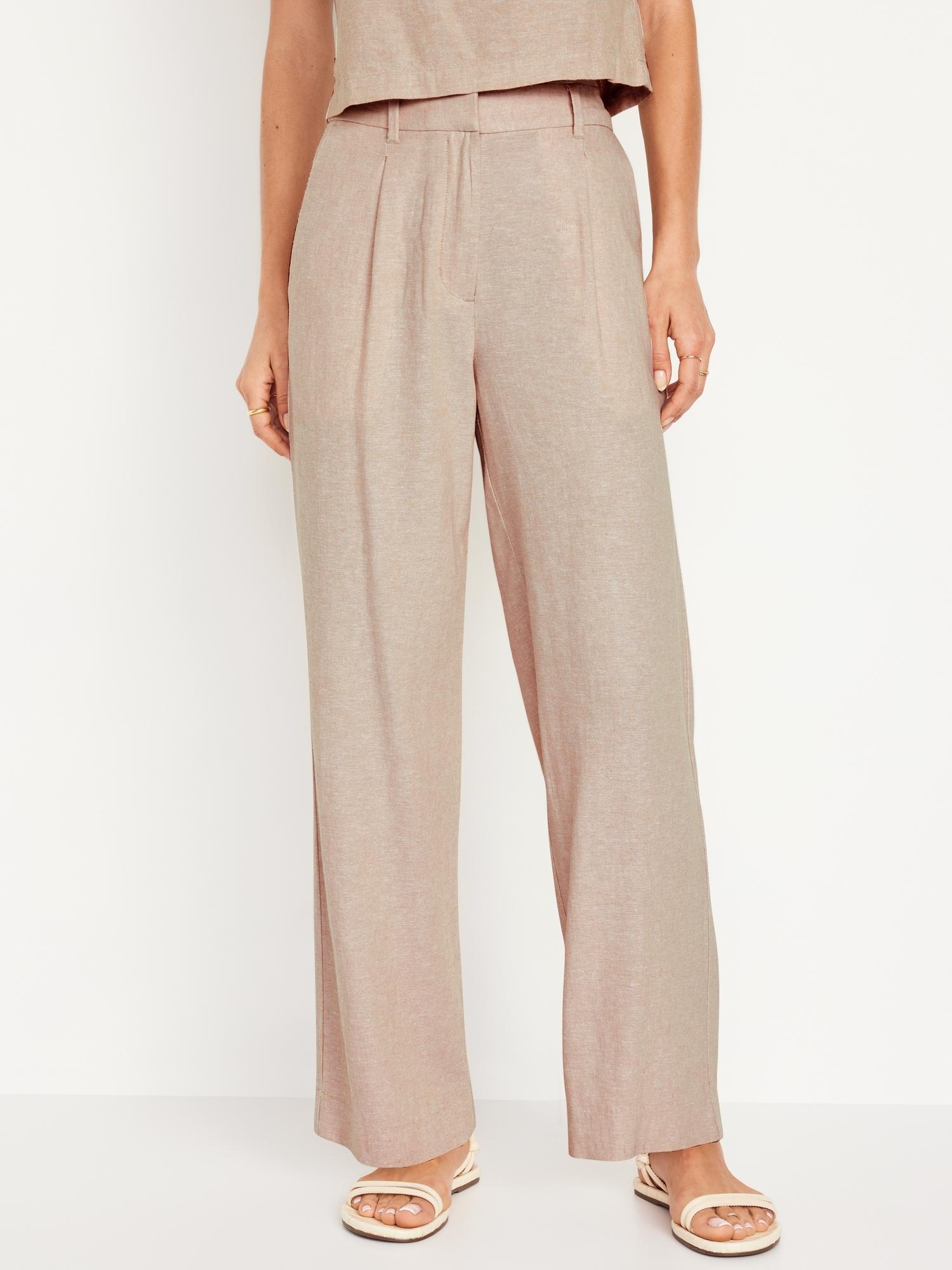 Extra High-Waisted Wide-Leg Taylor Pants Product Image