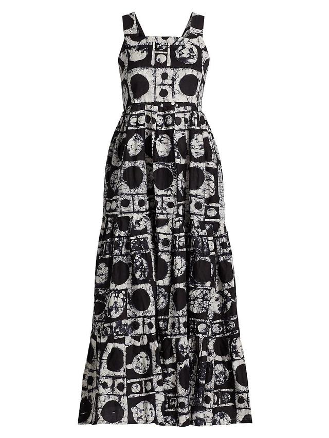 Womens Ayoola Printed Midi Dress Product Image