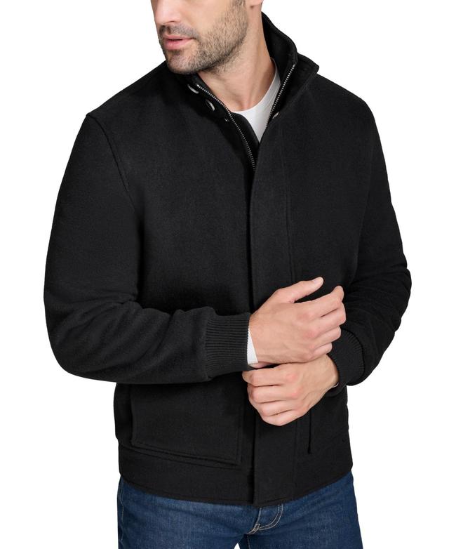 Cole Haan Mens Stand-Collar Long-Sleeve Bomber Jacket Product Image