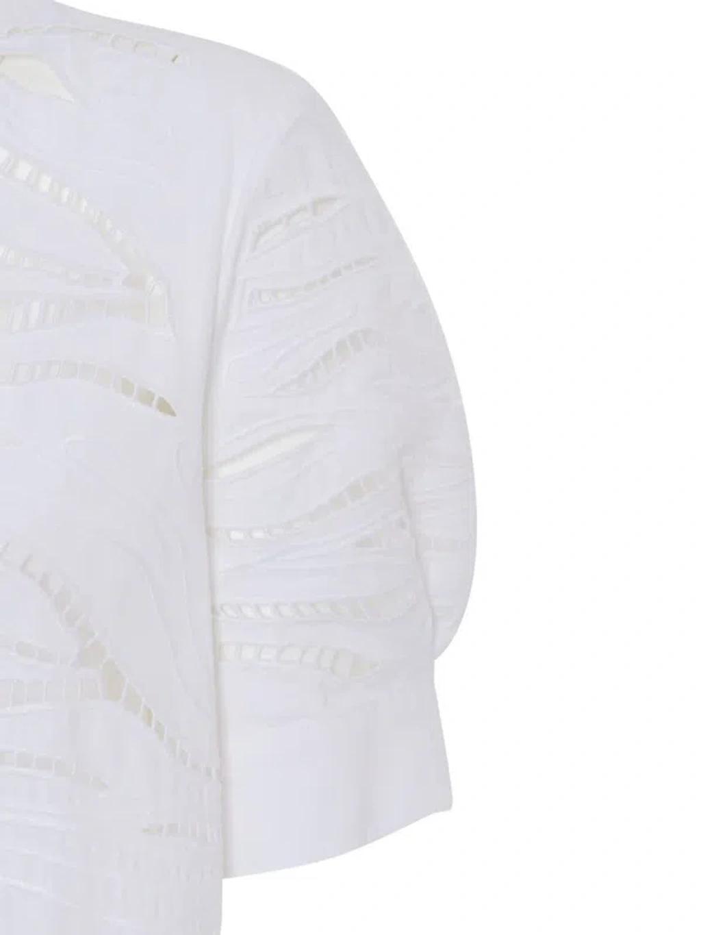 MAX MARA Studio Midi Dress In White Product Image