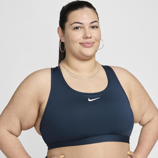 Nike Womens Swoosh Medium Support Padded Sports Bra (Plus Size) Product Image