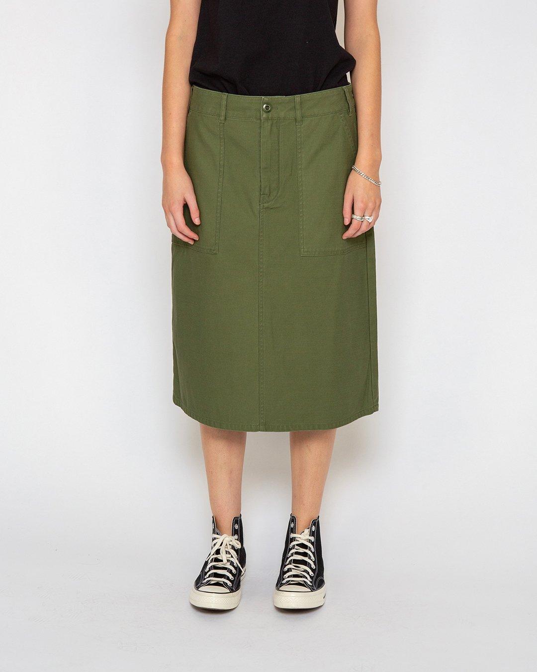 Olivia Skirt (Relaxed Fit) - Clover Green Product Image