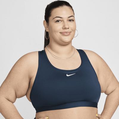 Nike Women's Swoosh Medium Support Padded Sports Bra (Plus Size) Product Image