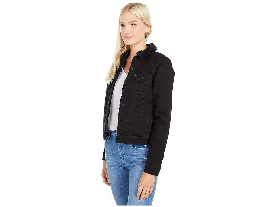 Womens Levis Original Sherpa Trucker Jacket Product Image