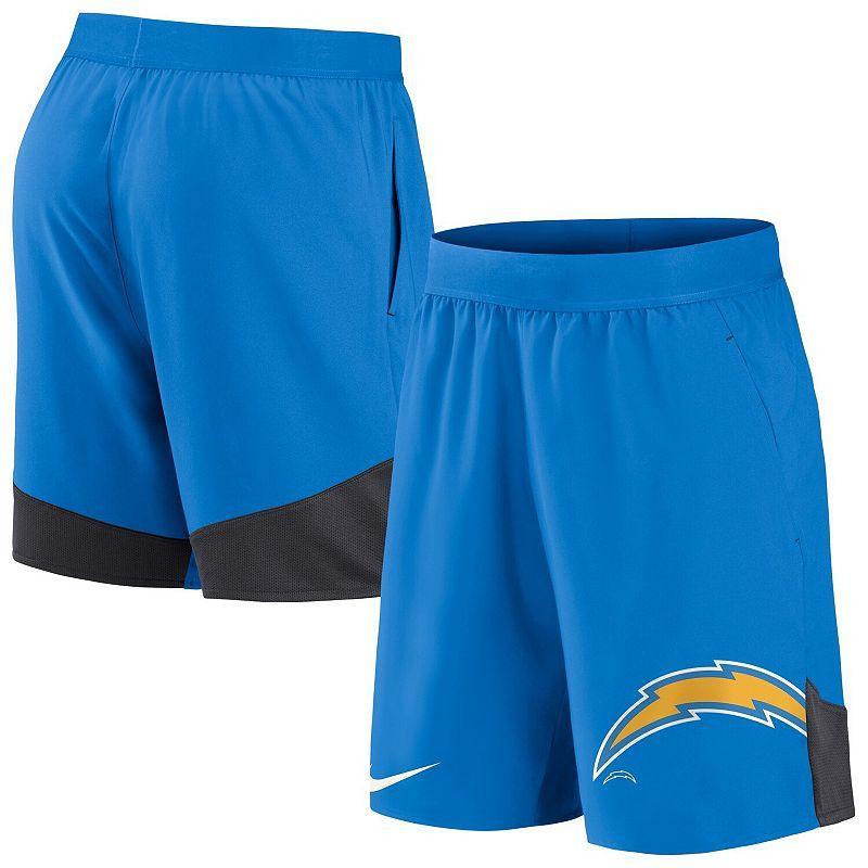 Mens Nike Powder Blue Los Angeles Chargers Stretch Performance Shorts Product Image