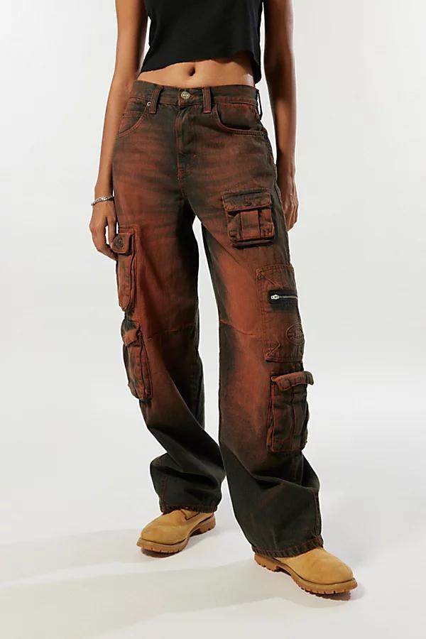 BDG Logan Extreme Cargo Pocket Baggy Boyfriend Jean Womens at Urban Outfitters Product Image