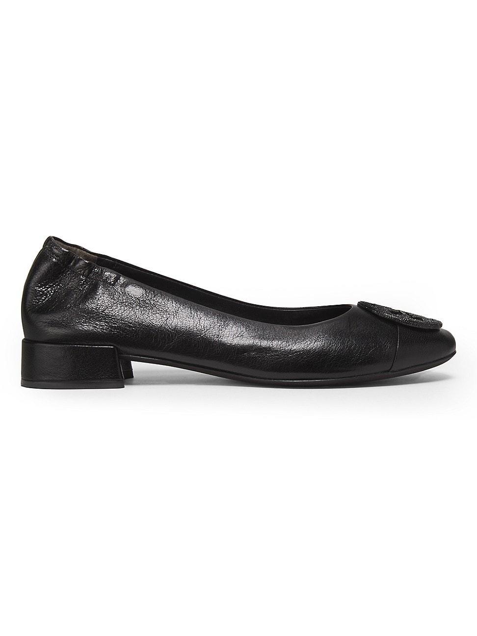 Womens Claire Pave Double T Ballet Flats Product Image