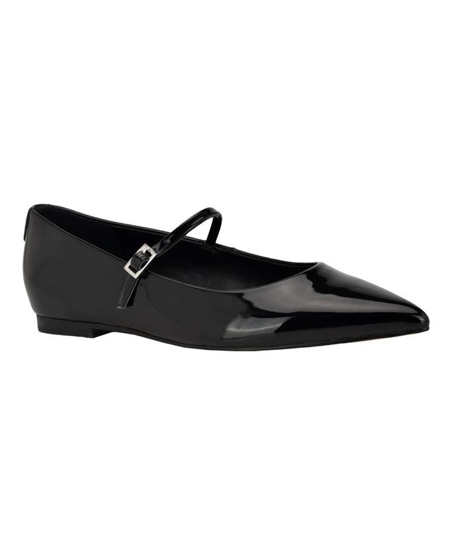 Calvin Klein Womens Kamryn Pointy Toe Mary Jane Dress Flats Product Image