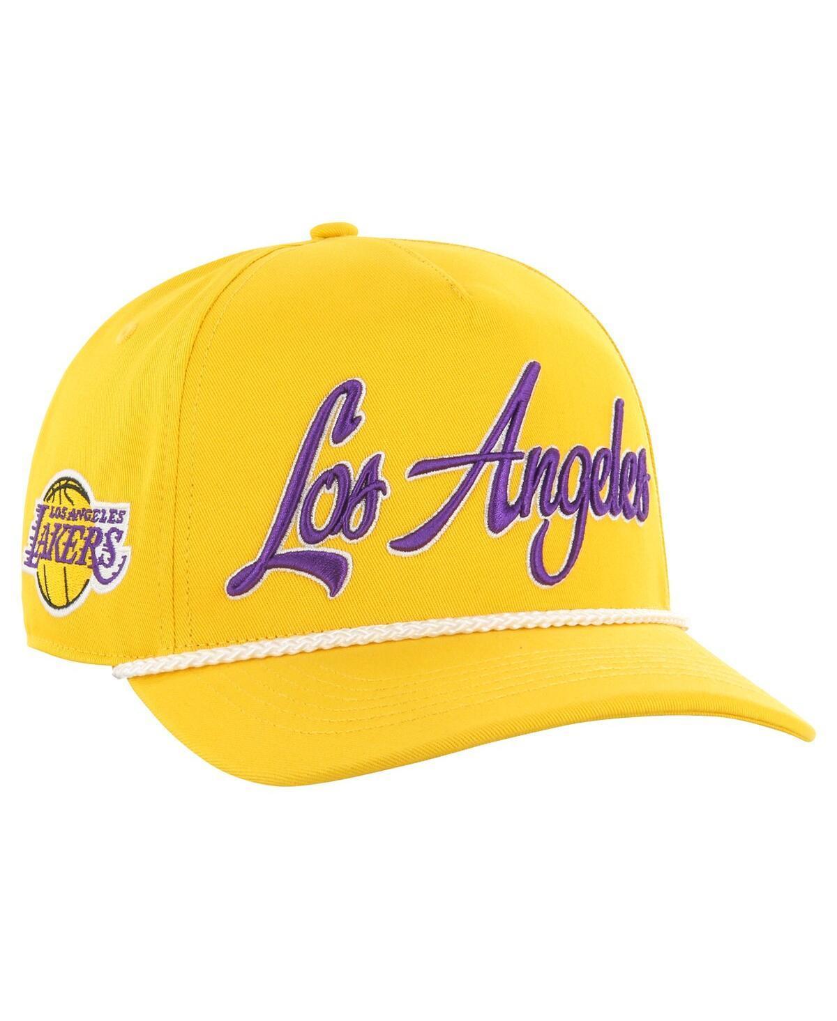 Mens 47 Los Angeles Lakers Overhand Logo Hitch Adjustable Hat Product Image