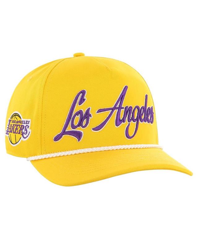 Mens 47 Los Angeles Lakers Overhand Logo Hitch Adjustable Hat Product Image