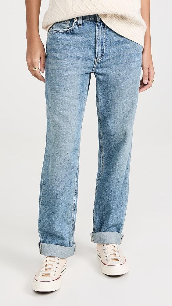 rag & bone Featherweight Dre Low Rise Baggy Jeans | Shopbop Product Image