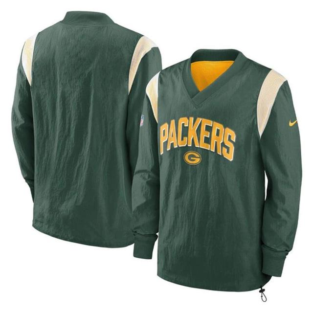 NIKE Men's Athletic Stack (nfl Green Bay Packers) Pullover Jacket Product Image