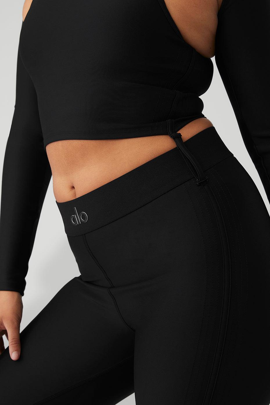 Airlift High-Waist Infinity Legging - Black Female Product Image