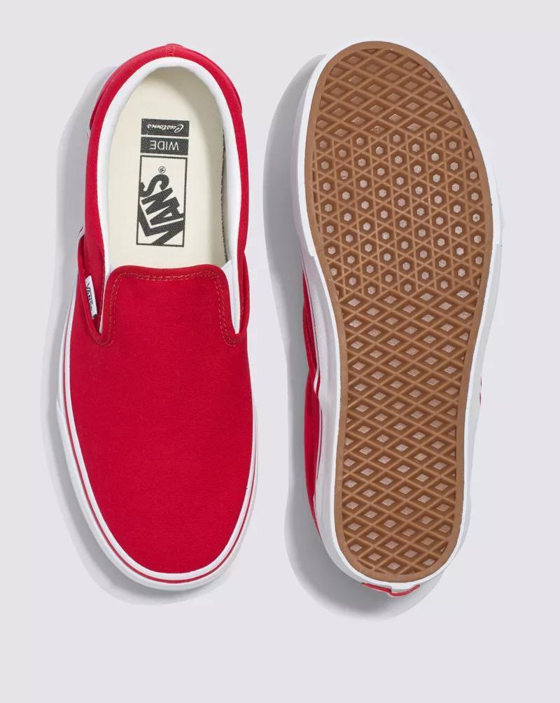 Customs Racing Red Slip-On Wide Product Image