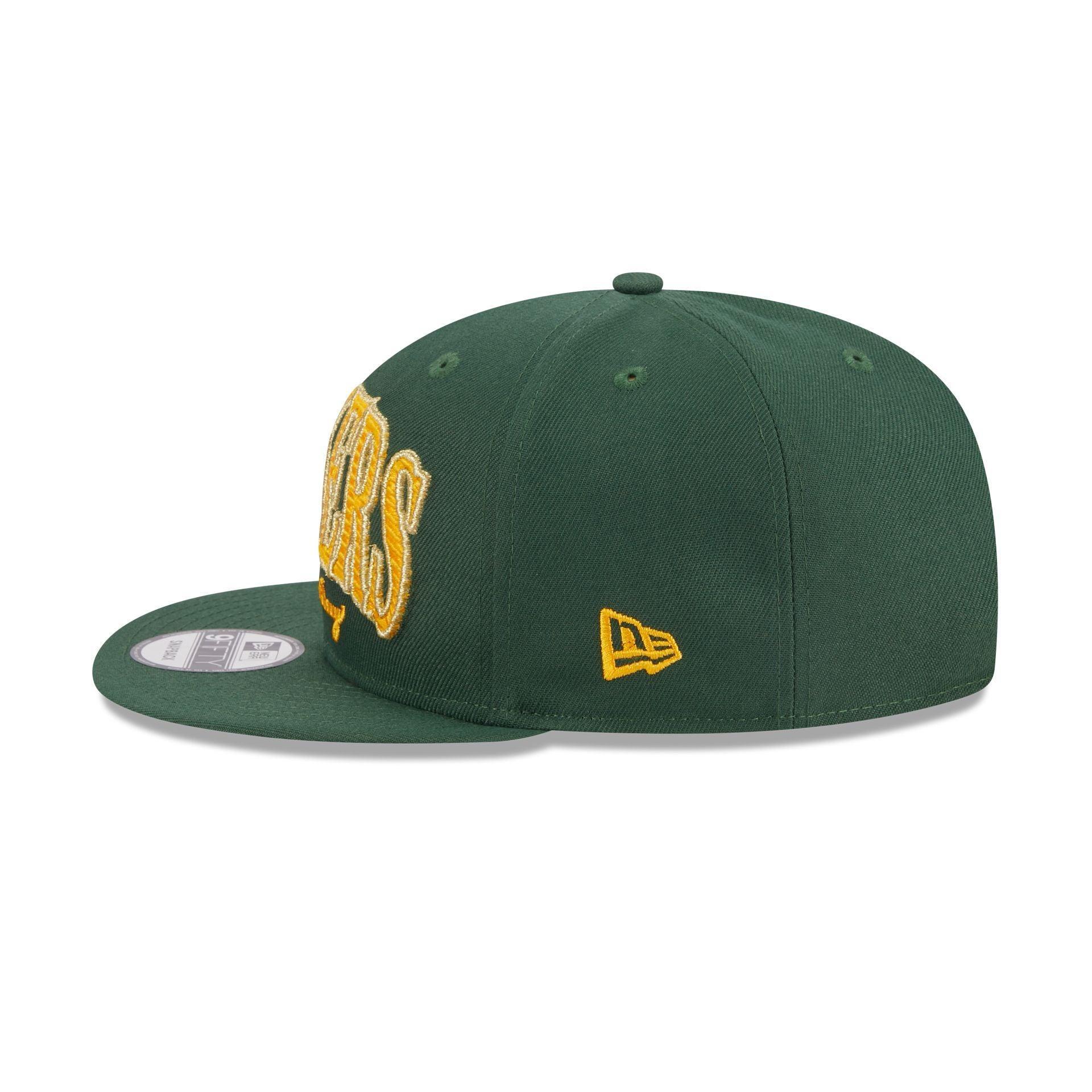 Green Bay Packers Throwback 9FIFTY Snapback Hat Male Product Image