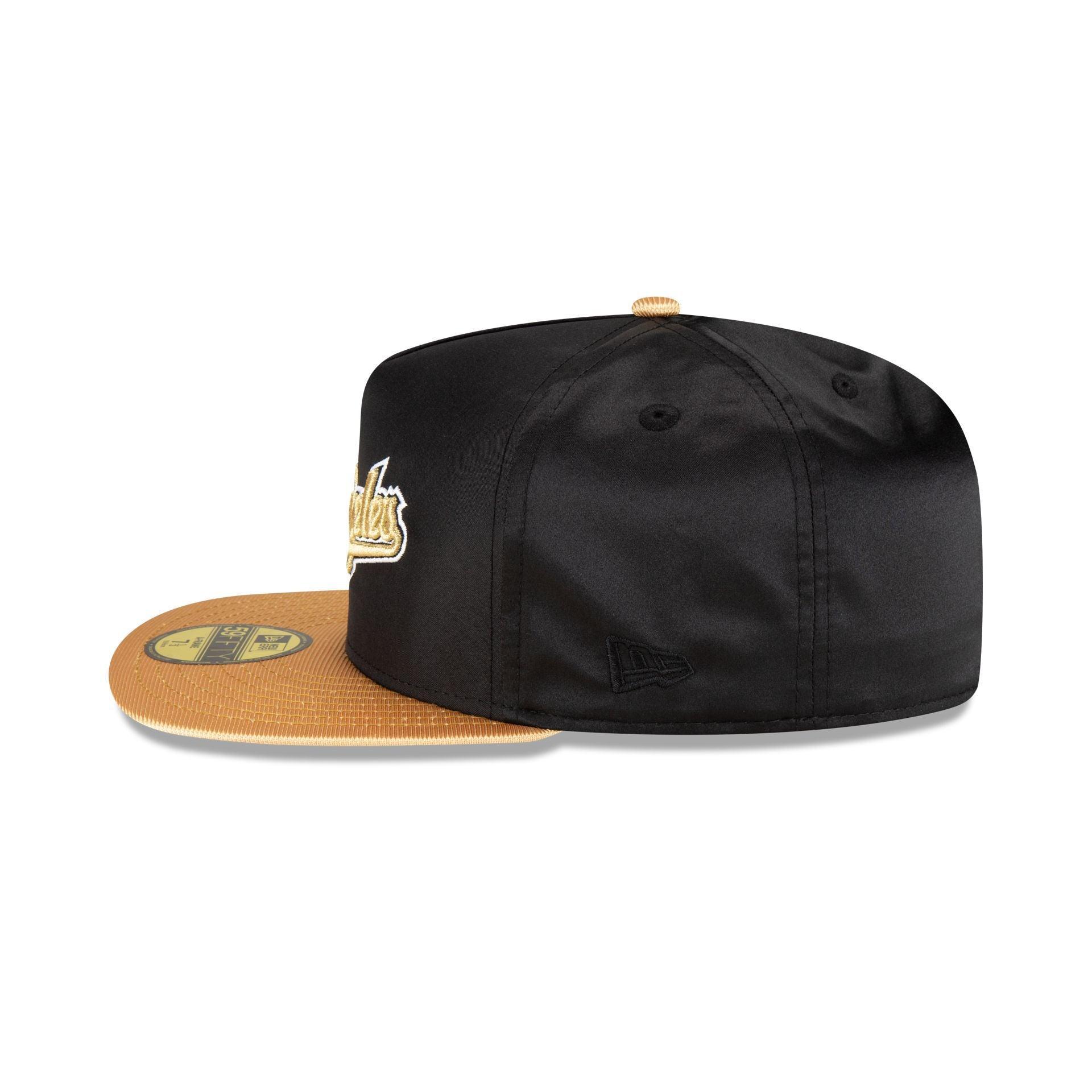 Los Angeles Dodgers Metallic Gold 59FIFTY A-Frame Fitted Hat Male Product Image