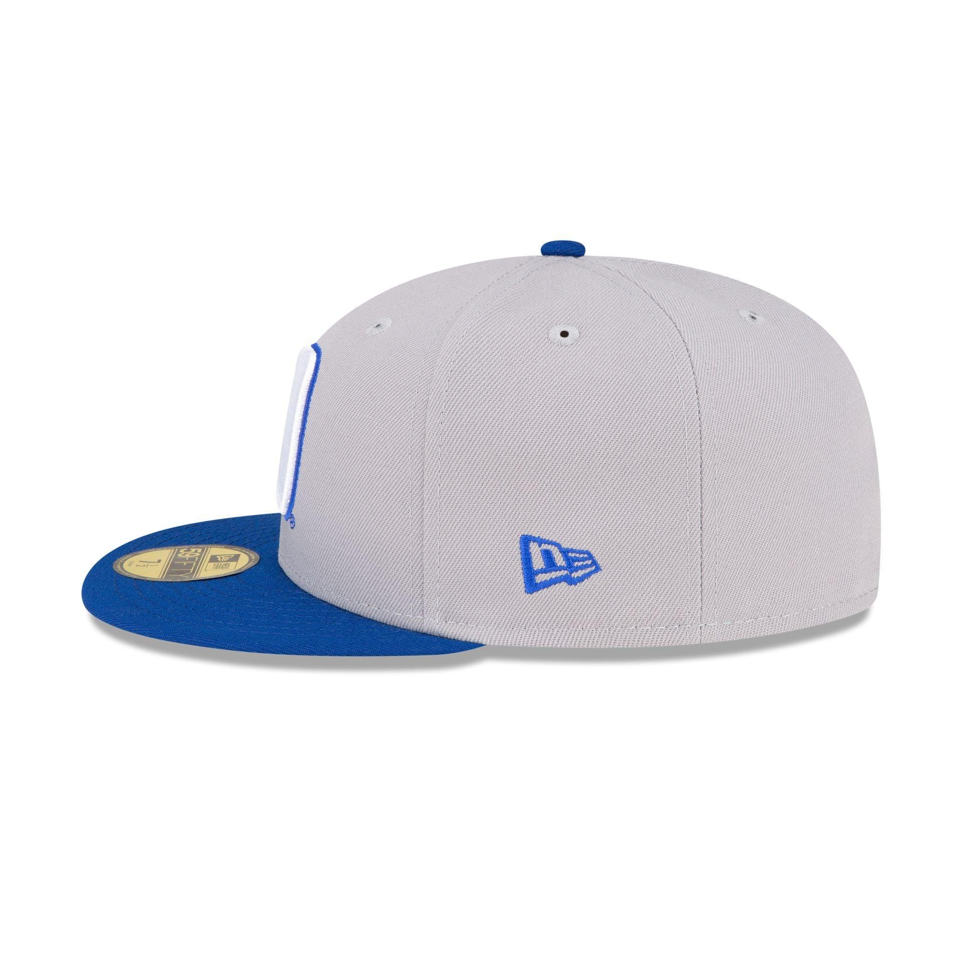 Duke Blue Devils Gray 59FIFTY Fitted Hat Male Product Image