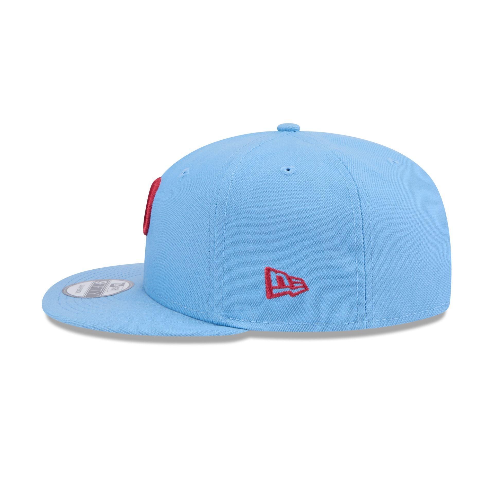 Philadelphia Phillies Sky Blue 9FIFTY Snapback Hat Male Product Image