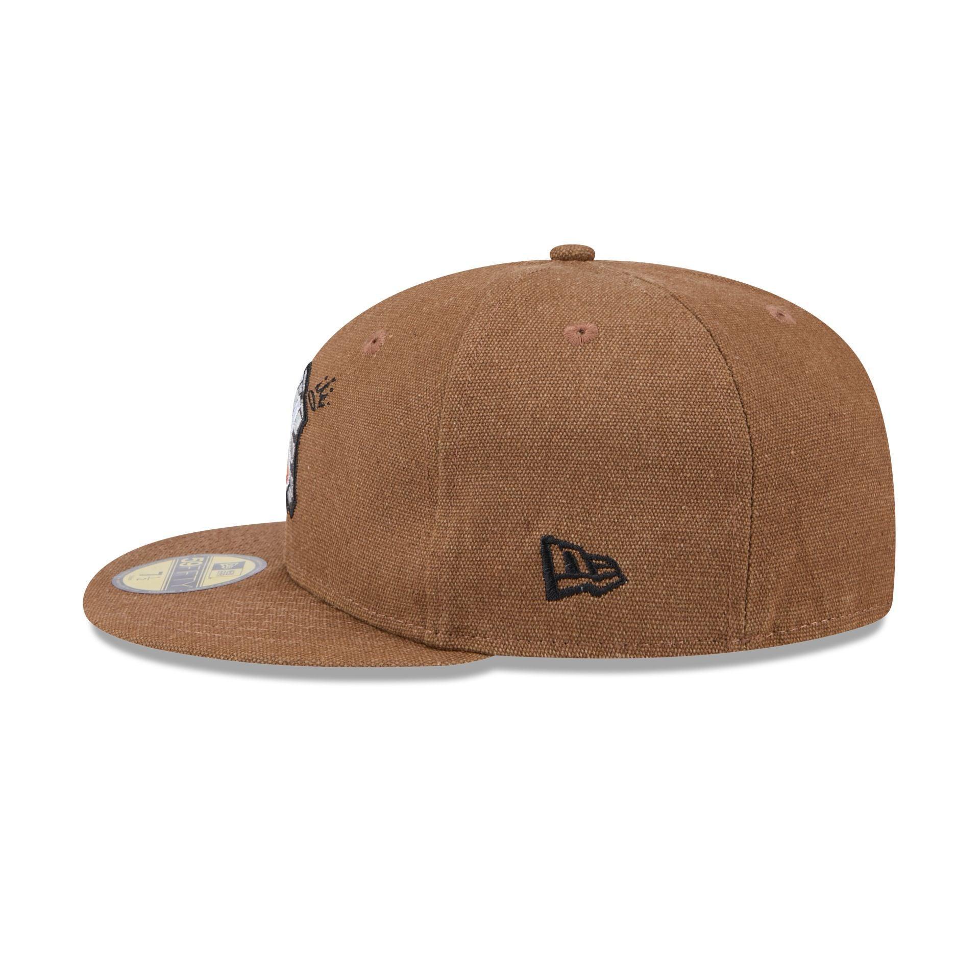 Alpha Industries x Miami Heat Black 9FIFTY Snapback Hat Male Product Image