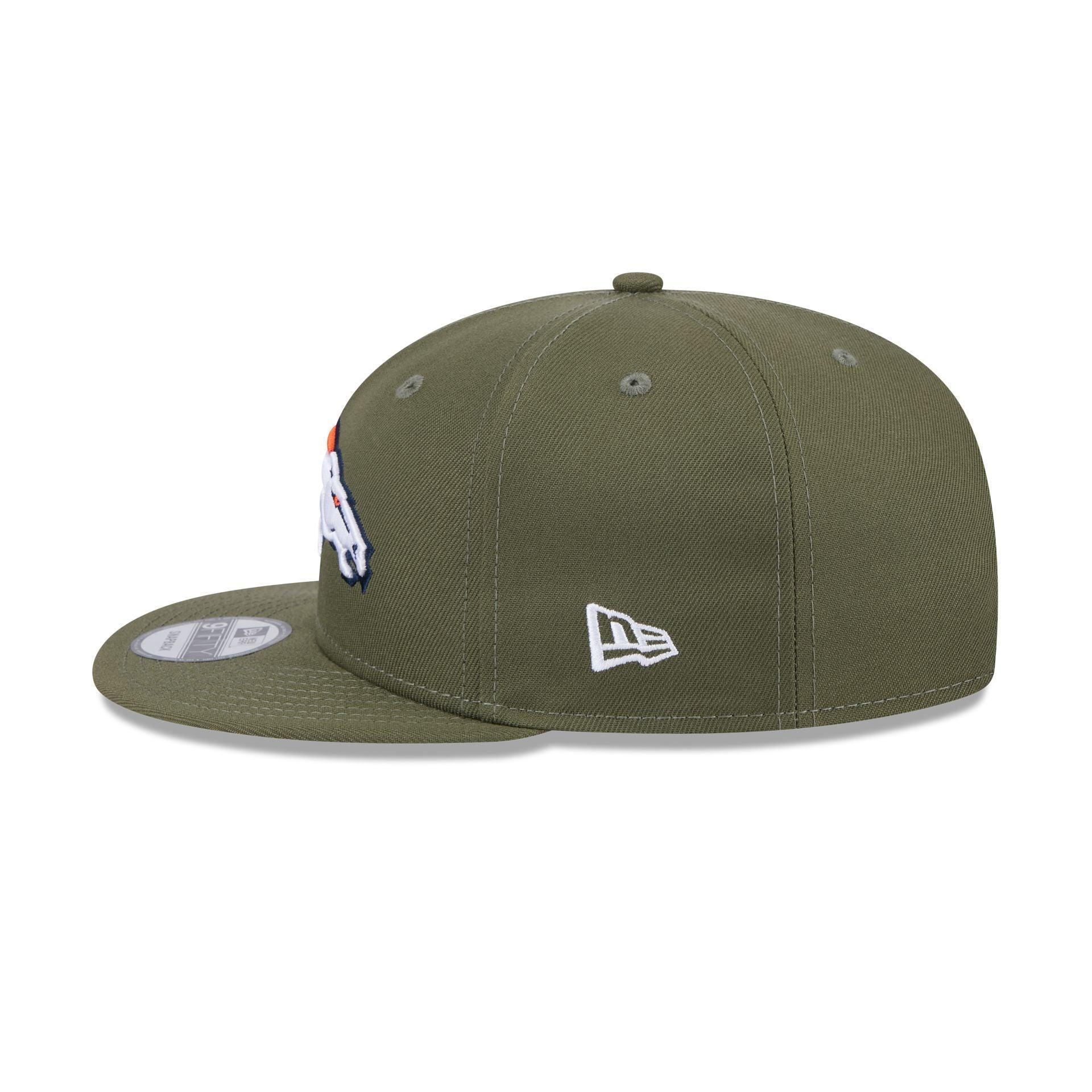 Green Bay Packers Olive 9FIFTY Snapback Hat Male Product Image