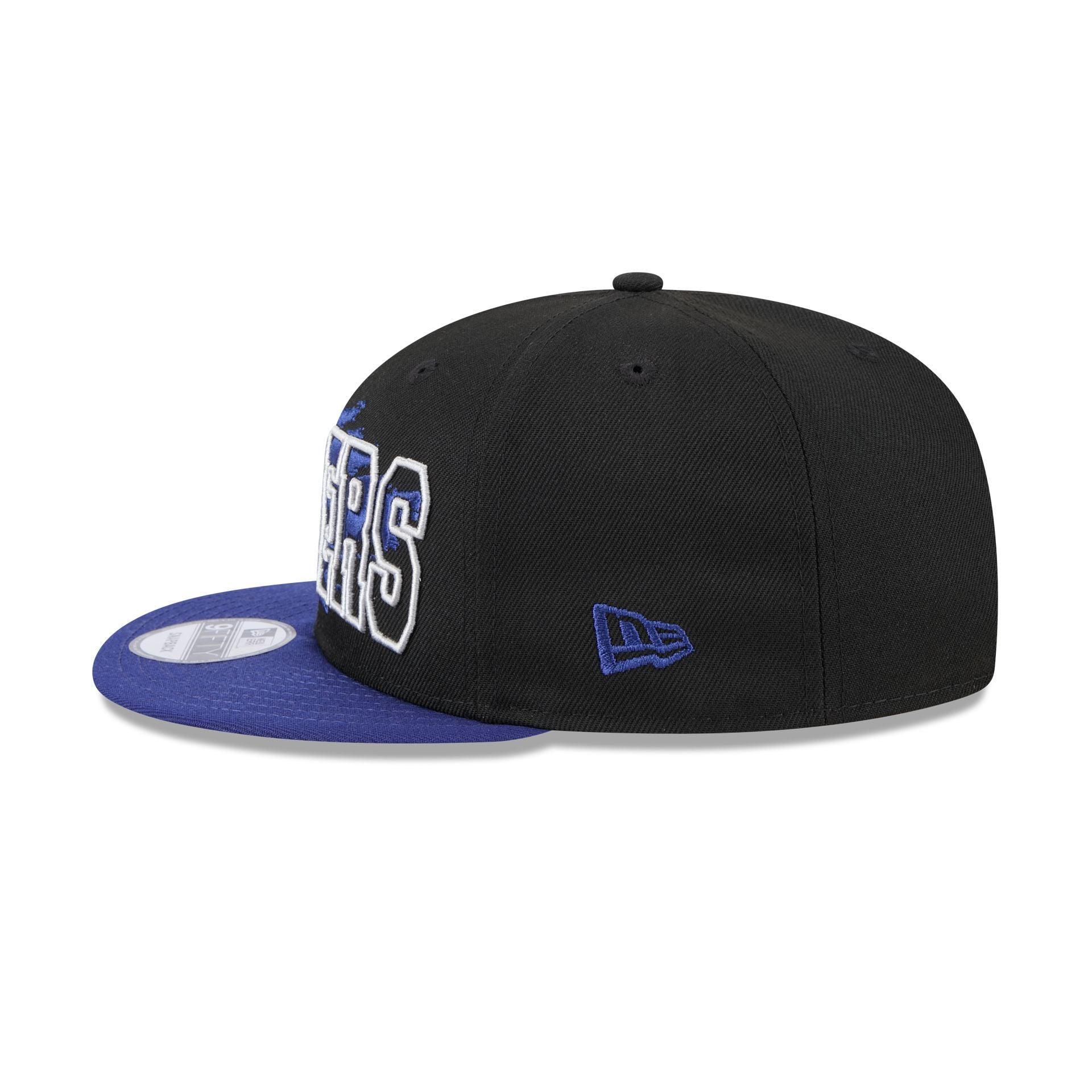 Los Angeles Dodgers Splatter 9FIFTY Snapback Hat Male Product Image