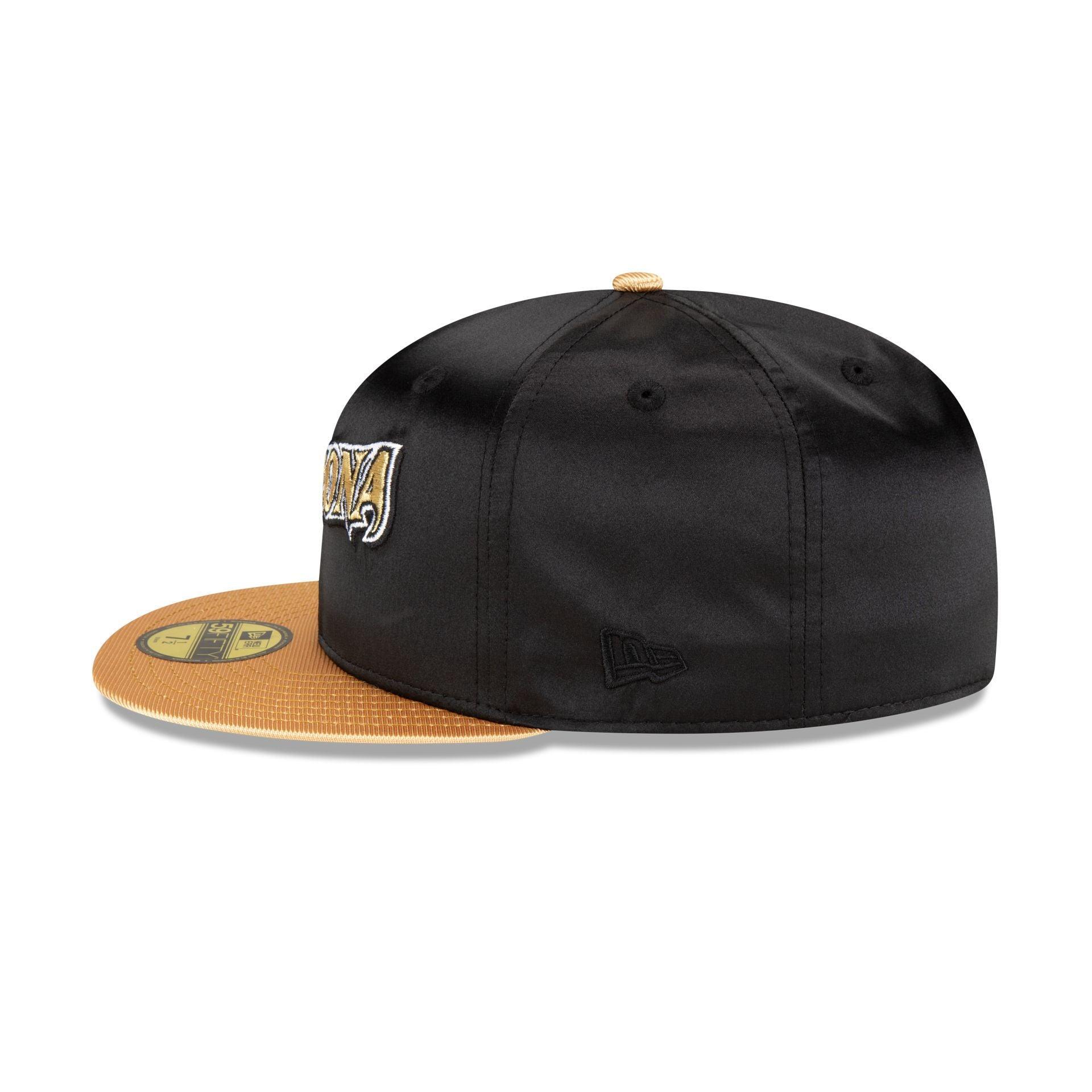 Arizona Diamondbacks Metallic Gold 59FIFTY Fitted Hat Male Product Image