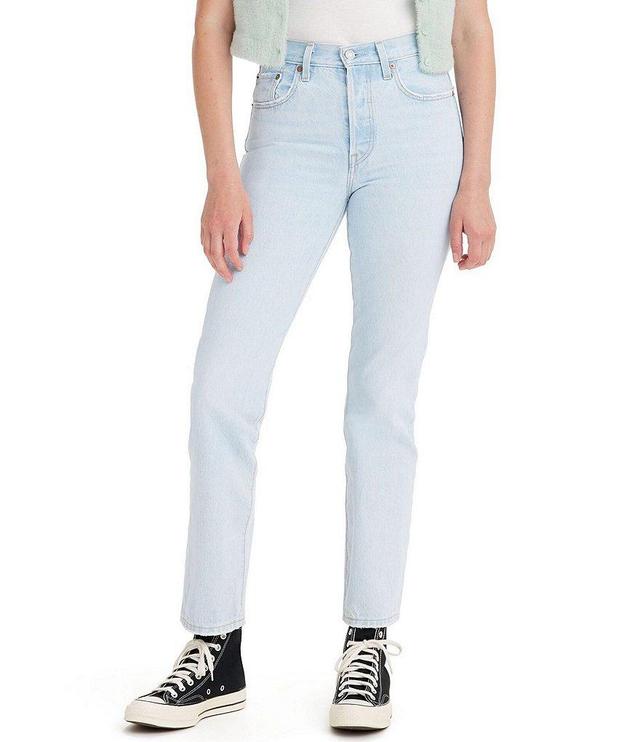 Levi's® 501 High Rise Straight Jeans Product Image